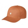 CARHARTT MADISON LOGO CAP GENTLE ORANGE WHITE
