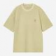 CARHARTT WIP S/S NELSON T-SHIRT GENTLE GREEN GARMENT DYED