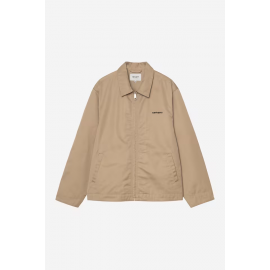 CARHARTT WIP MODULE SCRIPT JACKET LEATHER / BLACK