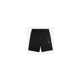 CARHARTT CHASE SWEAT SHORT 58/42% COTTON/POLYESTER BLACK / GOLD