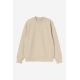 CARHARTT WIP SCRIPT EMBROIDERY SWEAT BARCHAN / WHITE