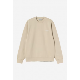CARHARTT WIP SCRIPT EMBROIDERY SWEAT BARCHAN / WHITE