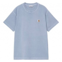 CARHARTT WIP S/S NELSON WAFFLE T-SHIRT GENTLE BLUE GARMENT DYED