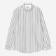 CARHARTT WIP L/S DEVEN SHIRT DEVEN STRIPE BLACK / WHITE