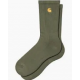 CARHARTT WIP CHASE SOCKS LEAF / GOLD
