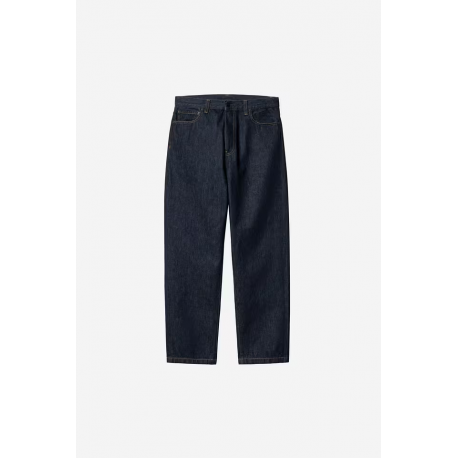 CARHARTT WIP AARON PANT BLUE RINSED NO LENGHT
