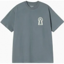 CARHARTT WIP S/S LOCKED T-SHIRT COZY BLUE
