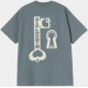 CARHARTT WIP S/S LOCKED T-SHIRT COZY BLUE
