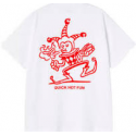 CARHARTT WIP S/S HARLEQUIN BBQ T-SHIRT WHITE