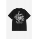 CARHARTT WIP S/S HARLEQUIN BBQ T-SHIRT BLACK