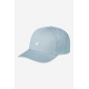 CARHARTT MADISON LOGO CAP TOURMALINE WHITE