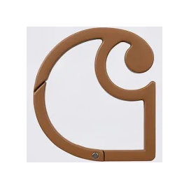 CARHARTT WIP C-LOGO CARABINER BROWN