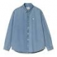 CARHARTT WIP L/S LUCAS SHIRT BLUE BLEACHED