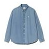 CARHARTT WIP L/S LUCAS SHIRT BLUE BLEACHED