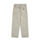CARHARTT WIP LANDON PANT OPUNTIA CHALK WASH NO LENGHT