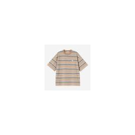 CARHARTT WIP S/S T-SHIRT ZANE STRIPE PEANUT