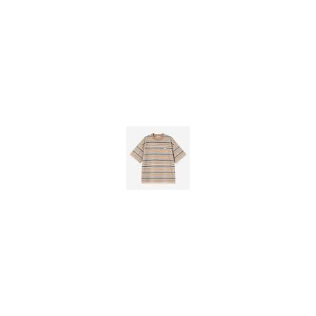 CARHARTT WIP S/S T-SHIRT ZANE STRIPE PEANUT