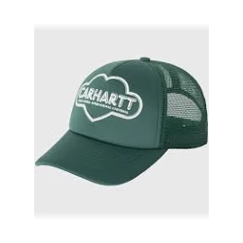 CARHARTT WIP CLOUD HEART TRUCKER CAP LILY