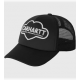 CARHARTT WIP CLOUD HEART TRUCKER CAP BLACK