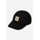CARHARTT WIP POSTAL CAP BLACK