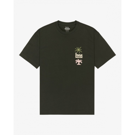 RVCA MIRAGE SS TEE PTK