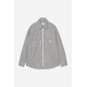 CARHARTT WIP MERCER SHIRT JAC STRIPE GRAPHITE STONE WASHED