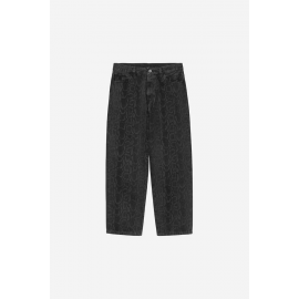 CARHARTT WIP LANDON PANT SNAKE CAMO BLACK HEAVY STONE WASH