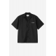 CARHARTT WIP S/S DELRAY SHIRT BLACK / WHITE