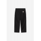 CARHARTT WIP POSTAL SINGLE KNEE PANT BLACK