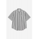 CARHARTT WIP S/S ROYCE SHIRT STRIPE GRAPHITE