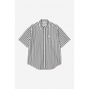 CARHARTT WIP S/S ROYCE SHIRT STRIPE GRAPHITE