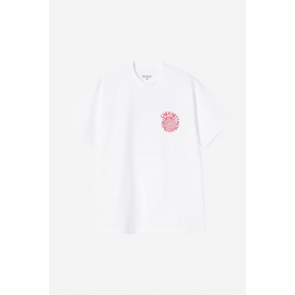 CARHARTT WIP S/S SPIRALS T-SHIRT WHITE