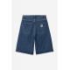 CARHARTT WIP W' BRANDON SHORT BLUE STONE WASHED
