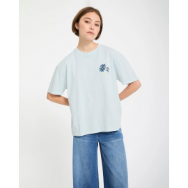 VOLCOM FA BRUNO LUCAS 2 TEE LIGHT BLUE ACID