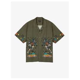 SANTA CRUZ SHIRT SALBA RESSURECTION UNIFORM GREEN