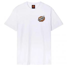 SANTA CRUZ T-SHIRT SLIME SCREAM WHITE
