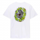 SANTA CRUZ T-SHIRT SLIME SCREAM WHITE