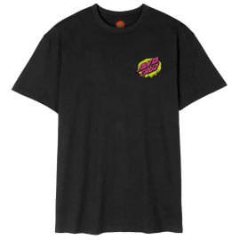 SANTA CRUZ T-SHIRT SLIME SCREAM BLACK