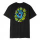 SANTA CRUZ T-SHIRT SLIME SCREAM BLACK