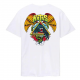 SANTA CRUZ T-SHIRT NATAS SC PANTHER WHITE