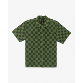 RVCA  ANTONIA FIGUEIRIDO CHECKER SPONGE BEECHNUT