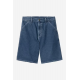 CARHARTT WIP SIMPLE SHORT BLUE STONE WASHED NO LENGTH