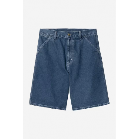 CARHARTT WIP SIMPLE SHORT BLUE STONE WASHED NO LENGTH