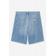 CARHARTT WIP SIMPLE SHORT BLUE LIGHT TRUE WASHED NO LENGTH