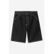 CARHARTT WIP SIMPLE SHORT BLACK STONE WASHED NO LENGTH