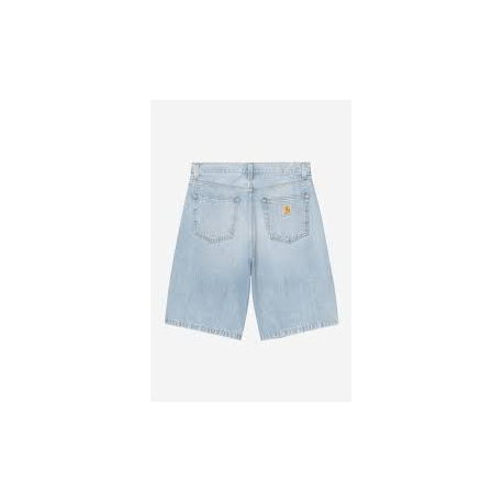 CARHARTT WIP LANGDON SHORT BLUE STONE BLEACHED