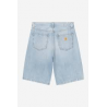 CARHARTT WIP LANGDON SHORT BLUE STONE BLEACHED