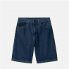 CARHARTT WIP BRANDON SHORT BLUE STONE WASHED