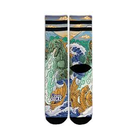 AMERICAN SOCKS KAIJU KING
