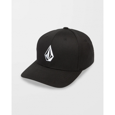VOLCOM FULL STONE FLEXFIT HAT BLACK
